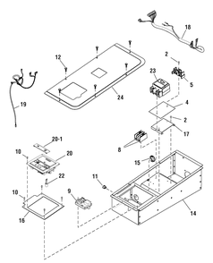 Part Location Diagram of 704281 Briggs and Stratton Capacitor